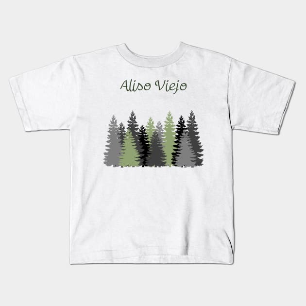 City Of Aliso Viejo Kids T-Shirt by Booze & Letters